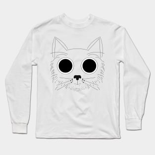 Big Eyed Cat Long Sleeve T-Shirt